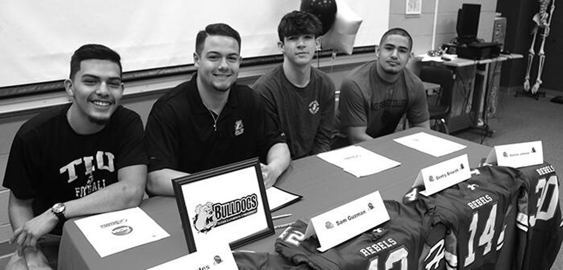 Hays High athletes sign to Texas Lutheran, Lake Forest Hays High athletes sign to Texas Lutheran, Lake Forest