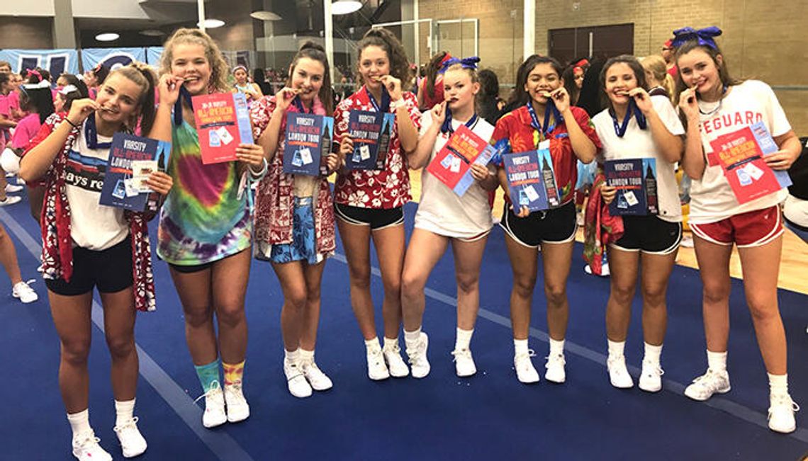 Hays High Cheer returns with eight All-Americans