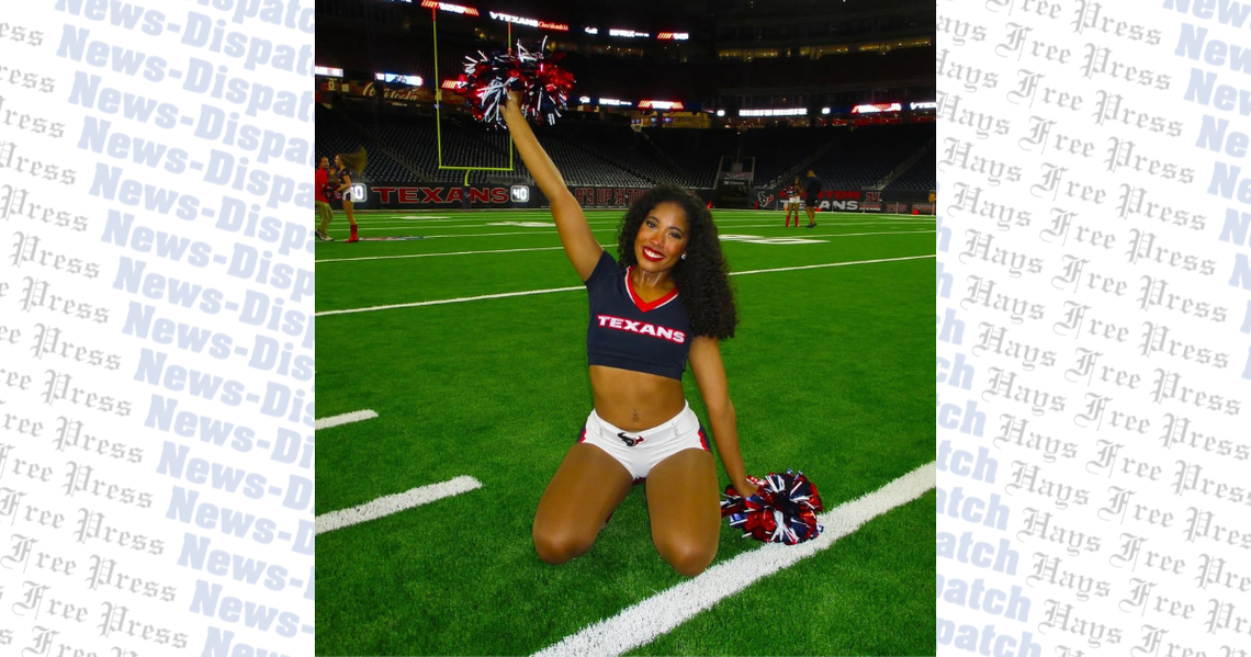 Hays High School alumna steps into new role as NFL cheerleader