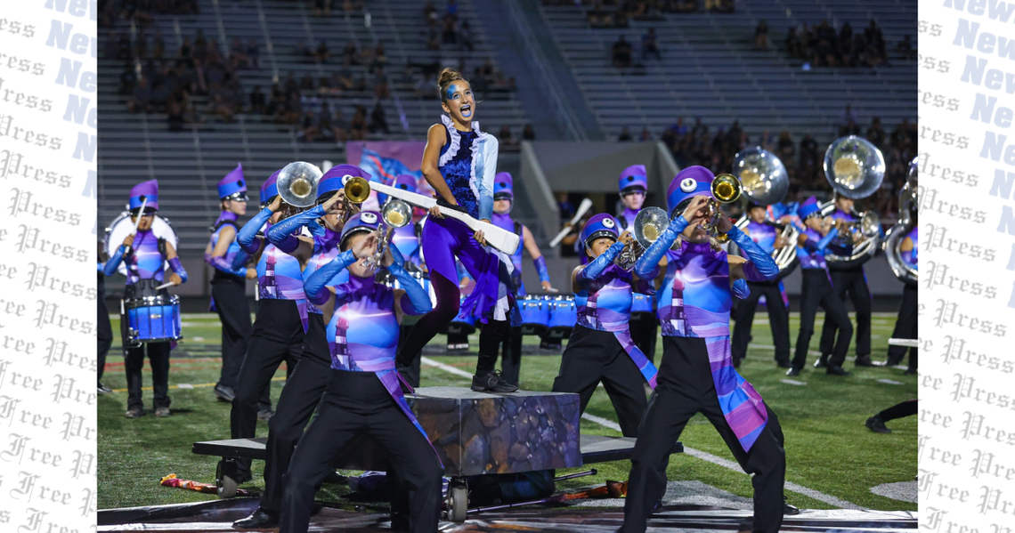 Hays High School Hawks band punch ticket to state contest Hays High School Hawks band punch ticket to state contest