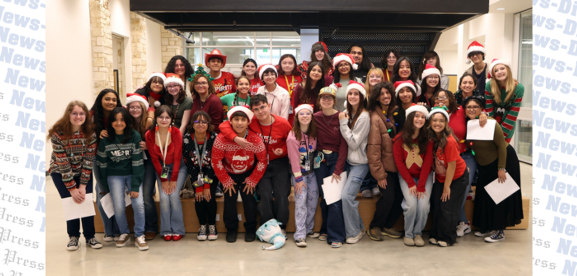 Hays High School Hawks get festive
