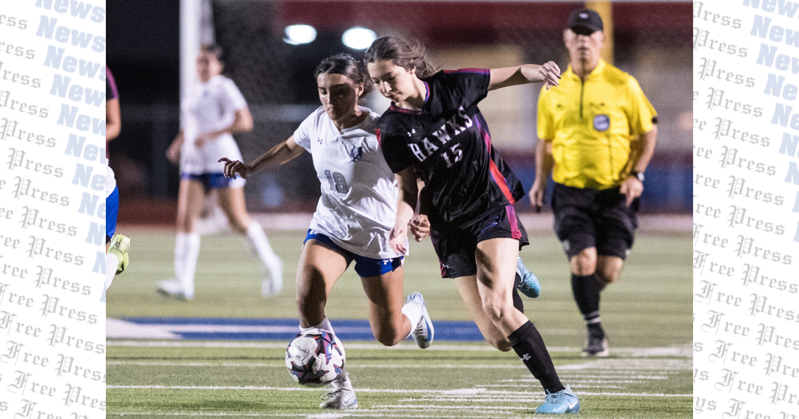 Hays High School Hawks squeak by Lehman High School Lobos
