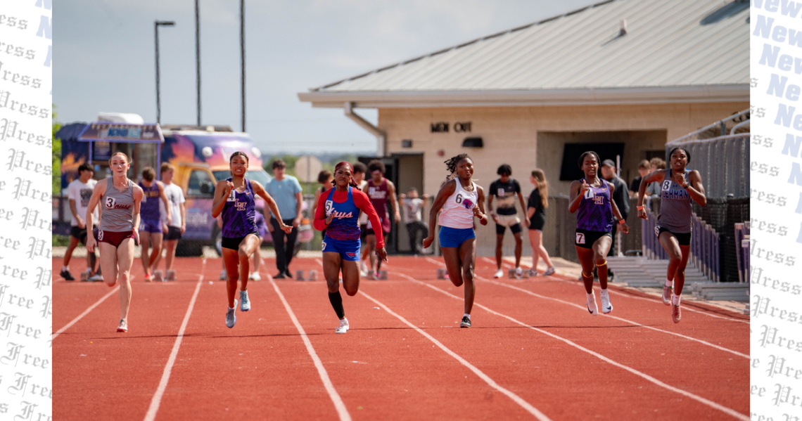 Hays, Lehman compete in District track meet