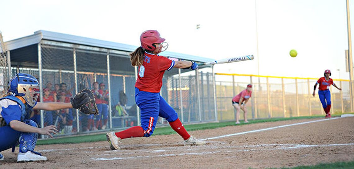 Hays softball tops rival Lobos 12-1