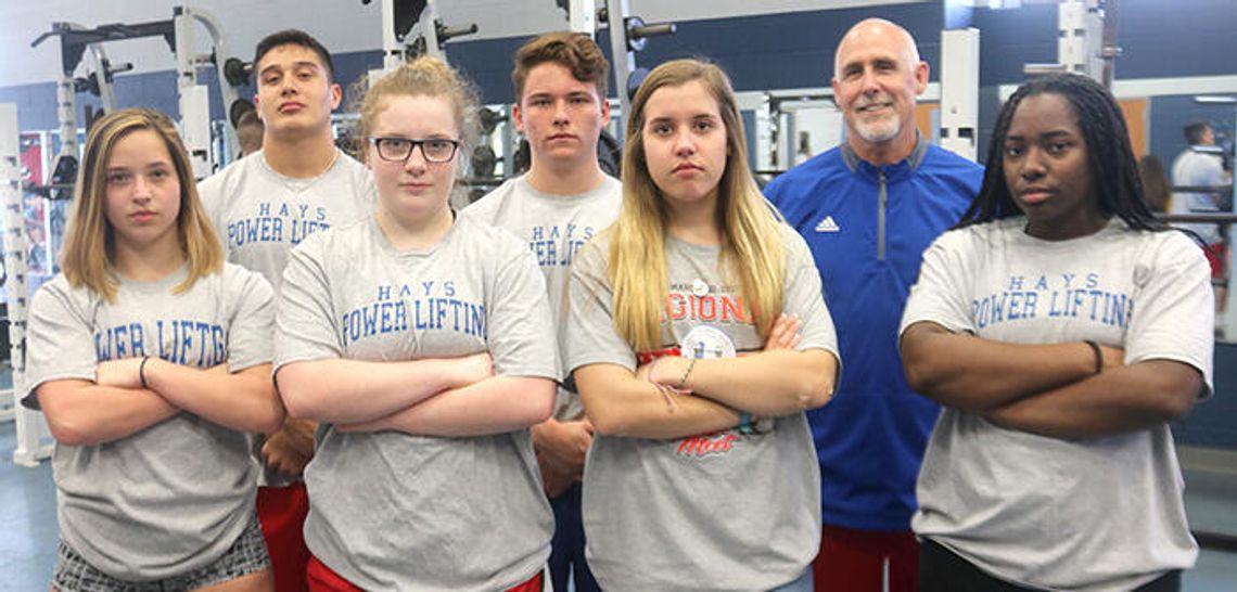 HCISD lifters power up for meet HCISD lifters power up for meet