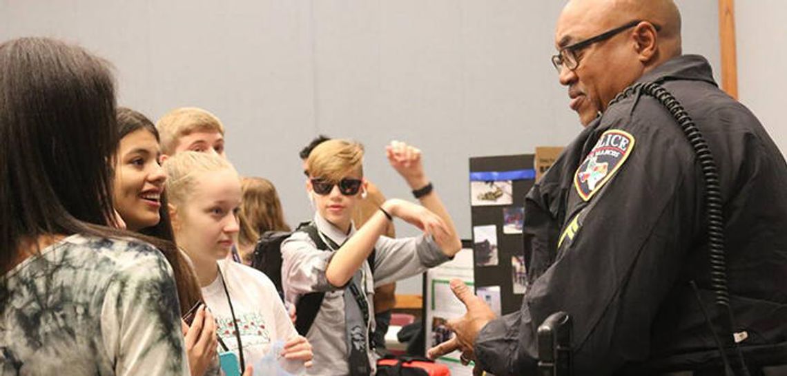 HCISD students check out Careers on Wheels