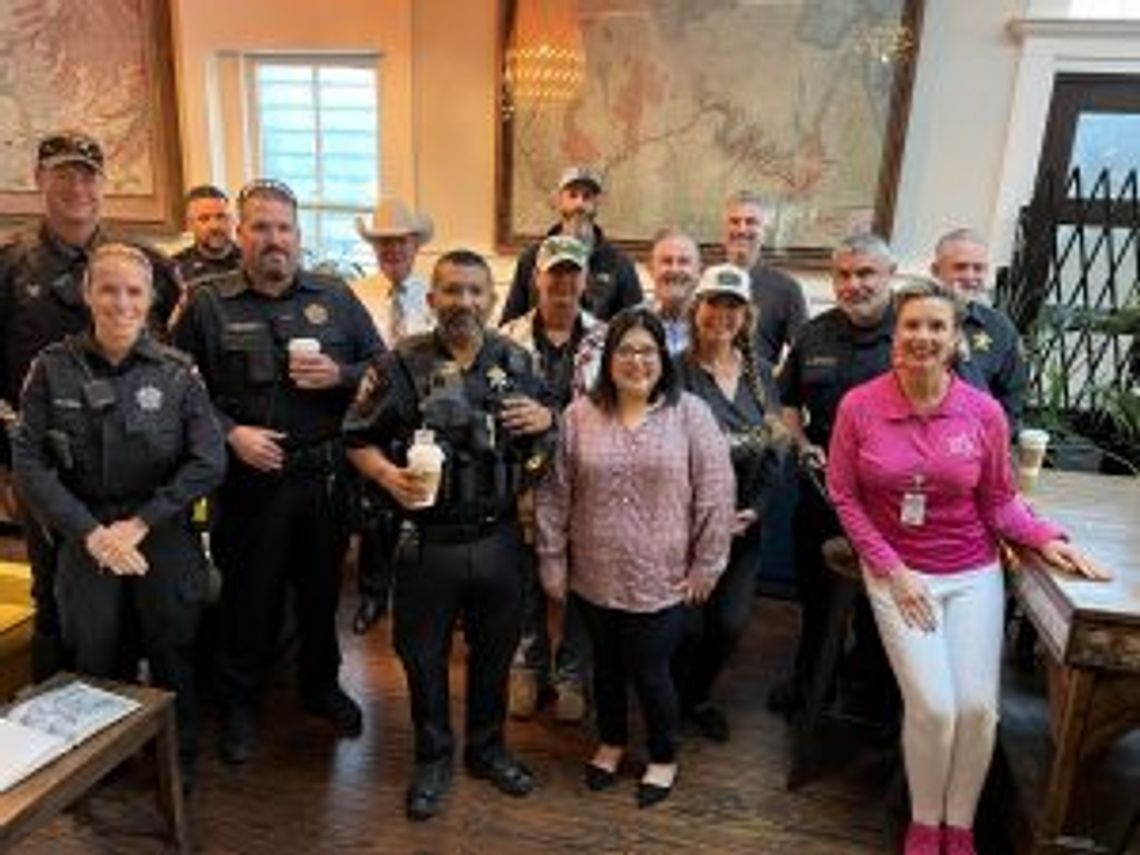 HCSO hosts Coffee with a Cop HCSO hosts Coffee with a Cop