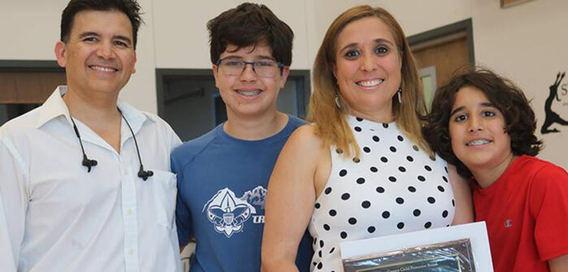 Hero in Education honored