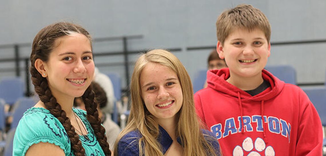 Honors for Barton choir Honors for Barton choir