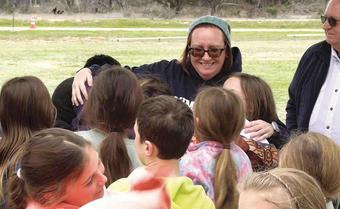 Jacob's Well Elementary's Leslie Campbell named first ‘Texan of the Month’ Jacob's Well Elementary's Leslie Campbell named first ‘Texan of the Month’