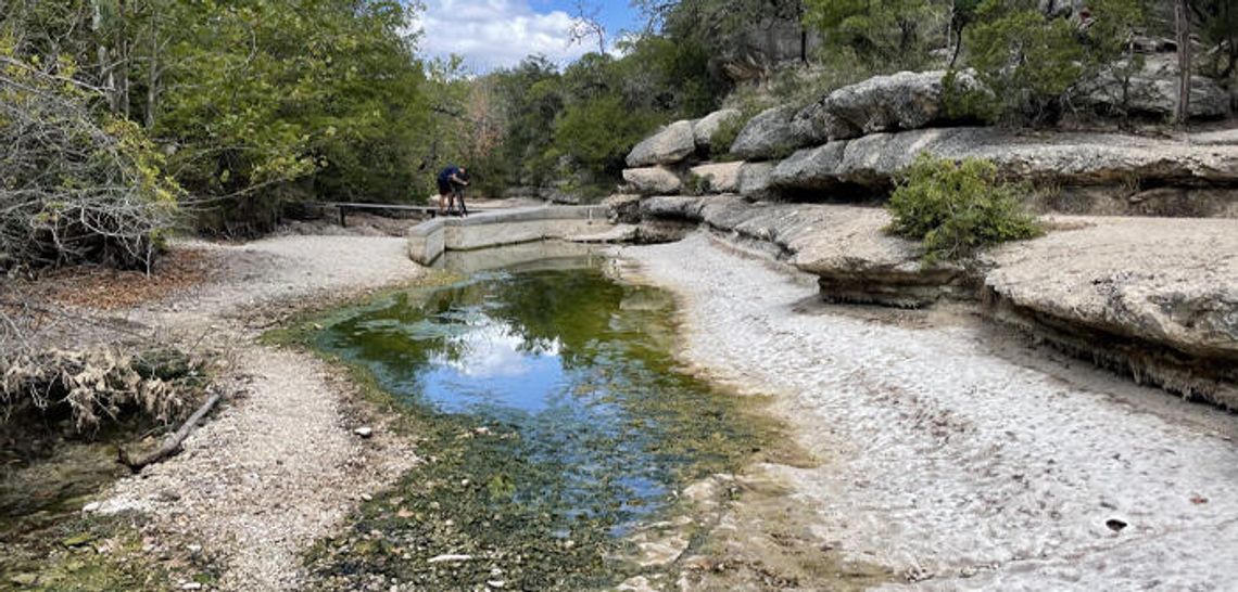 Jacob’s Well hits zero flow