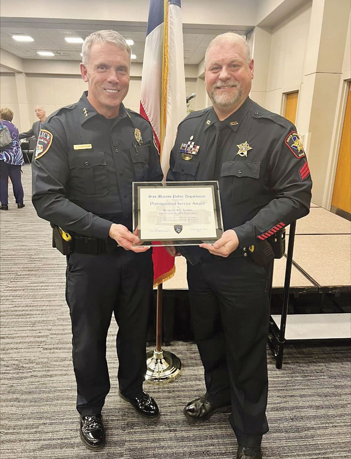 Jeff Jordan earns Distinguished Service Award Jeff Jordan earns Distinguished Service Award
