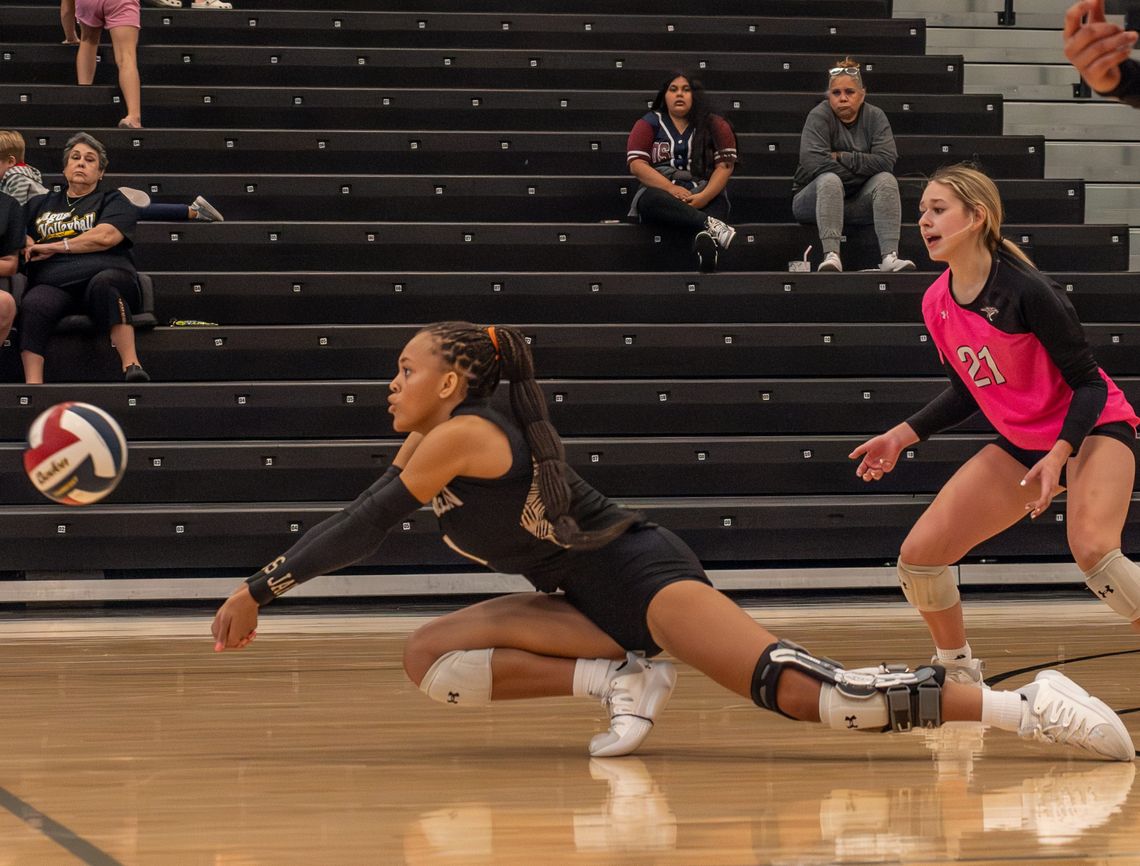 Johnson Jaguars volleyball falthers against the Austin High School Maroons Johnson Jaguars volleyball falthers against the Austin High School Maroons