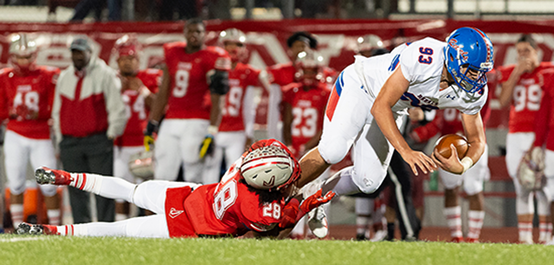 Judson powers past Hays 49-14