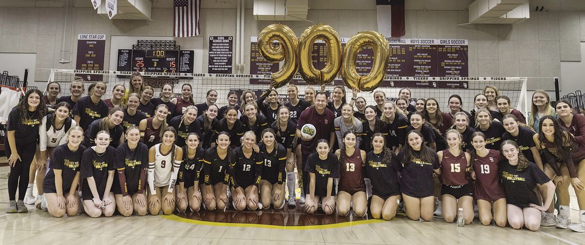Kane reaches 900 win volleyball milestone
