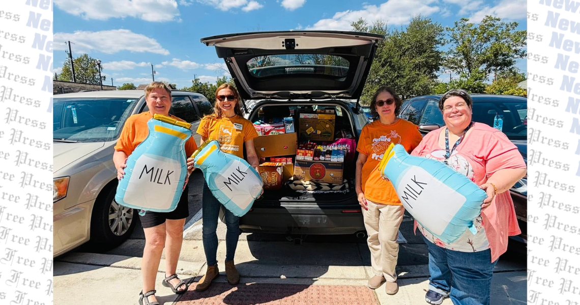 Kyle Area Senior Zone participates in cereal drive