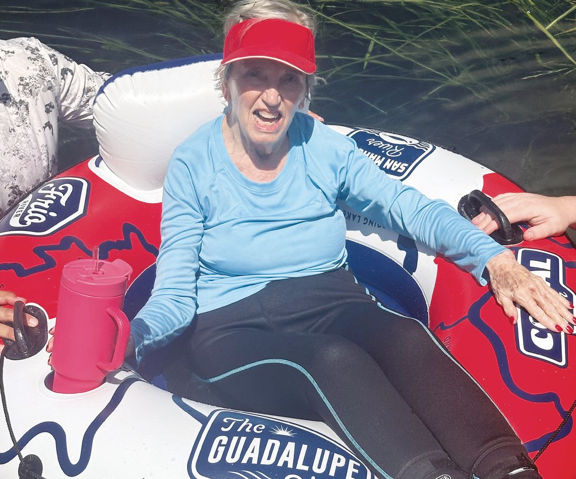 Kyle assisted living resident takes long-awaited float down San Marcos River