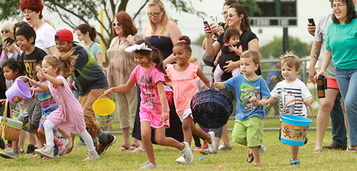 Kyle, Buda hop to annual egg hunts