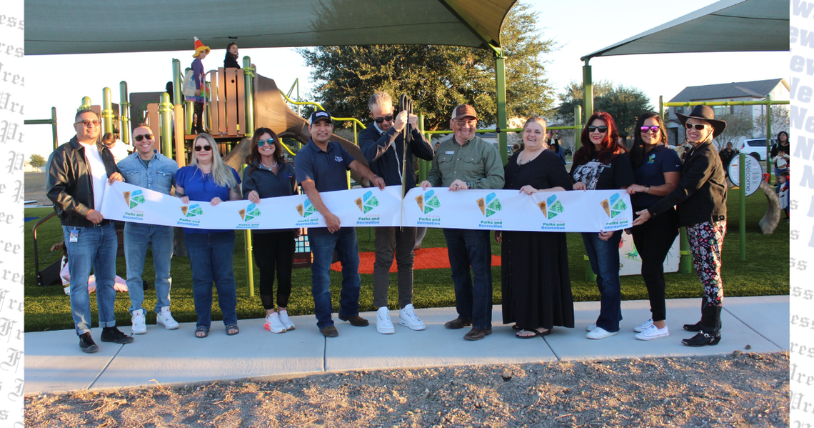 Kyle celebrates Waterleaf playground opening Kyle celebrates Waterleaf playground opening