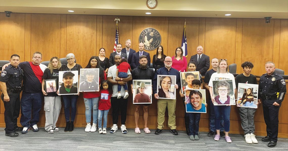 Kyle City Council recognizes Fentanyl Poisoning Awareness Month