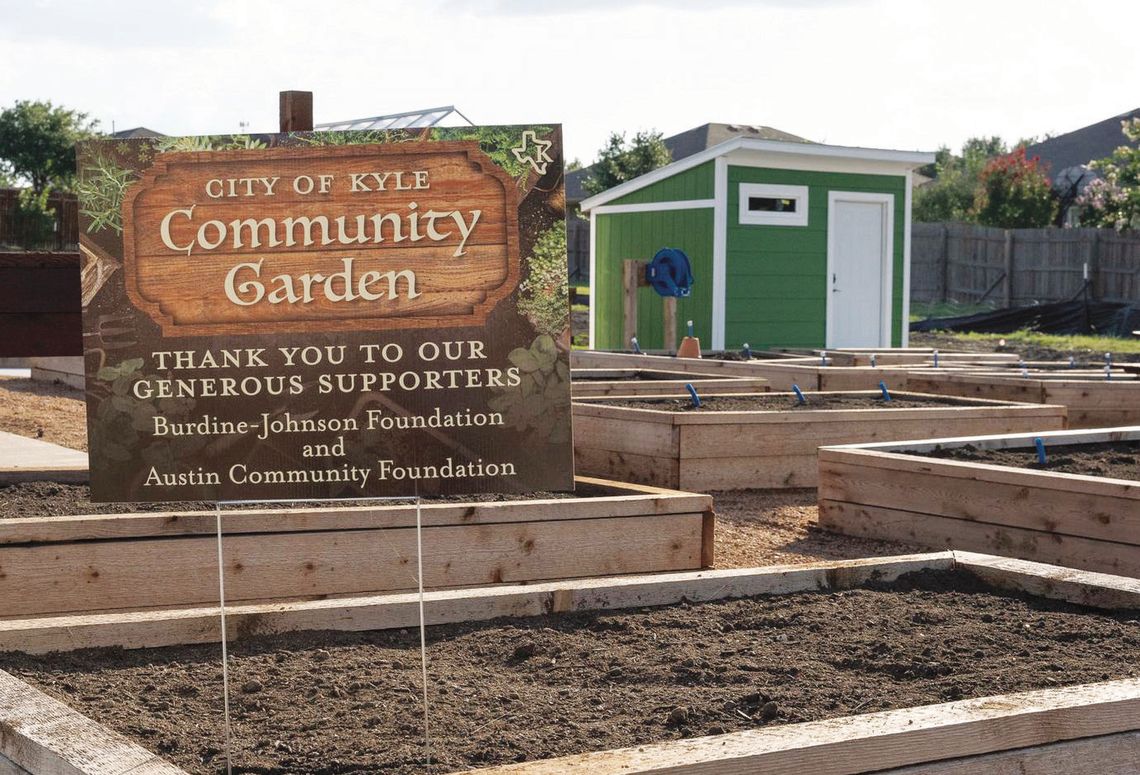 Kyle Community Garden plans September opening Kyle Community Garden plans September opening