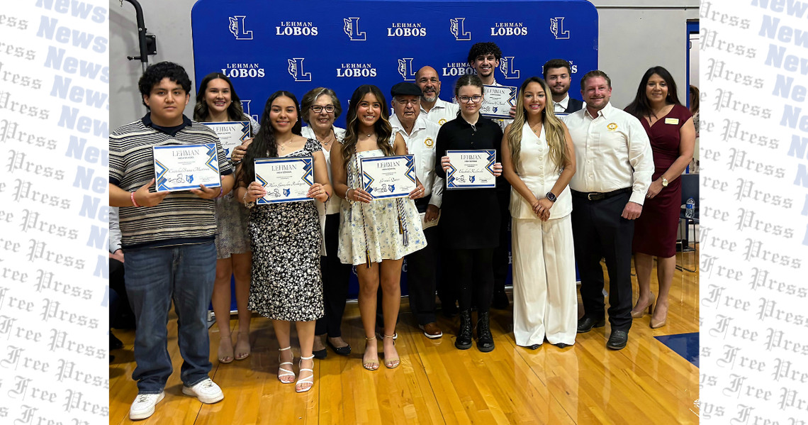 Kyle Lions Club awards scholarships to Lehman seniors