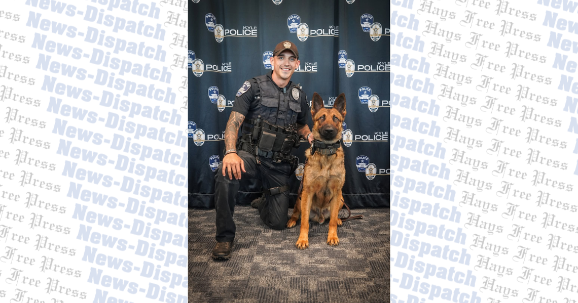 Kyle Police Department welcomes K9 officer Atlas Kyle Police Department welcomes K9 officer Atlas