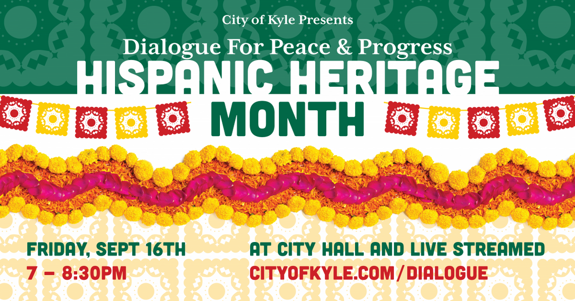 Kyle to host dialogue for Hispanic Heritage Month