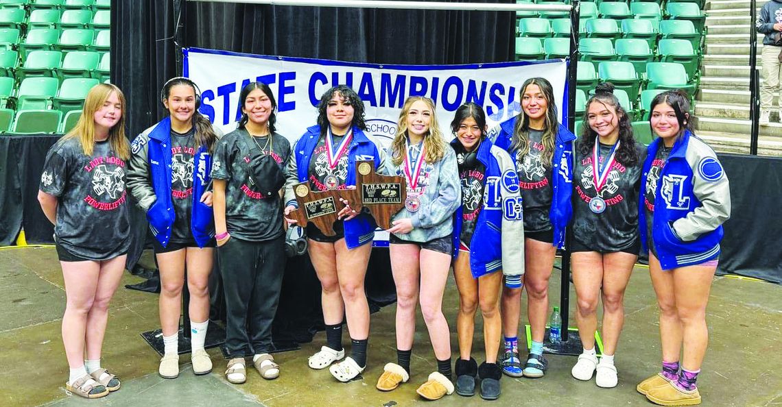 Lady Lobos take third at State meet