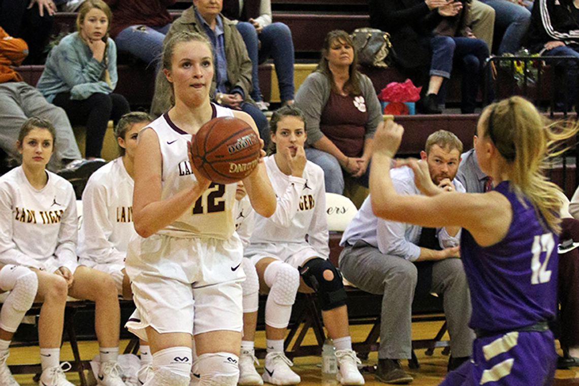 Lady Tigers fall to Marble Falls on senior night