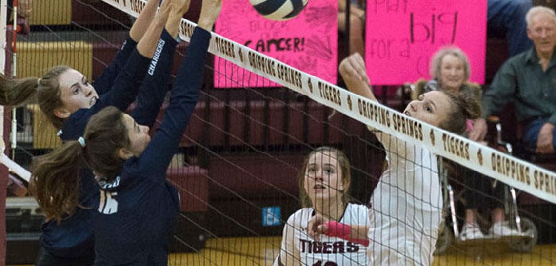 Lady Tigers KO Champion in three sets