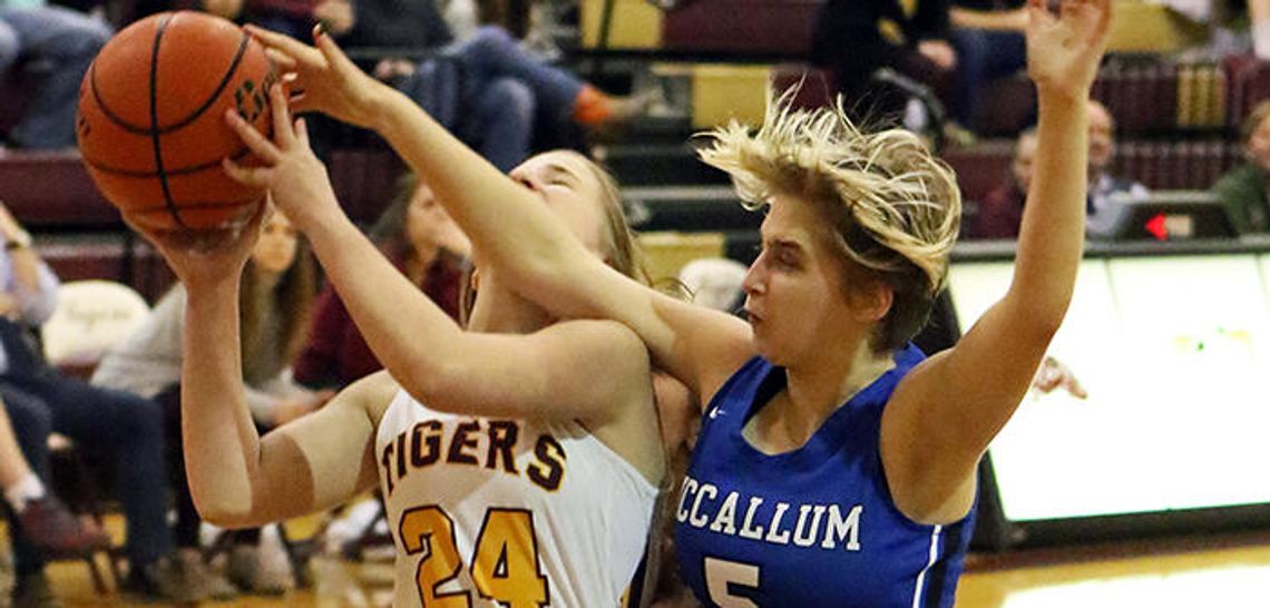 Lady Tigers trounce McCallum in 74-27 win on senior night