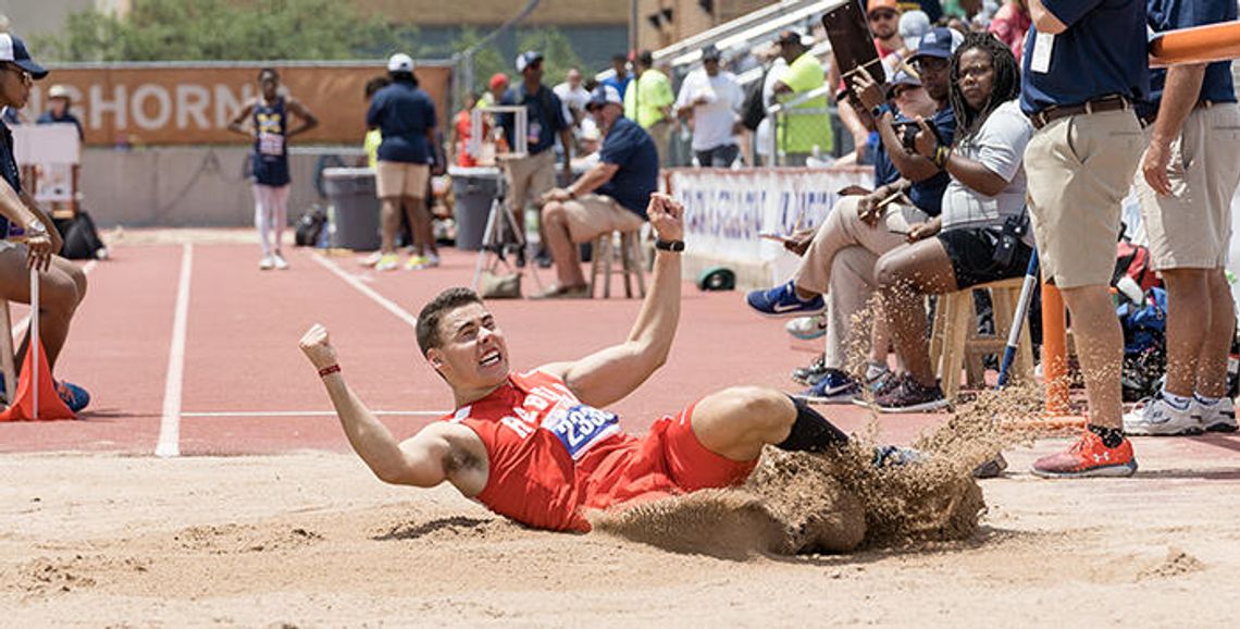 Leaping to the podium  Rebel jumper earns bronze at state