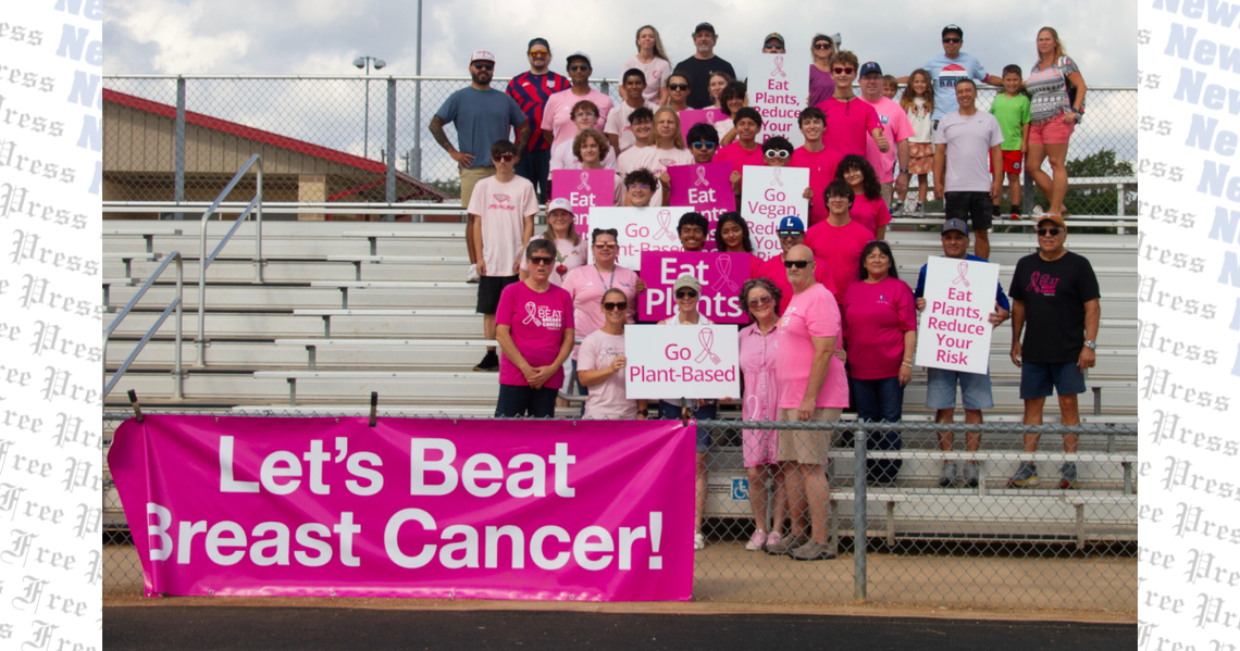 Let's Beat Breast Cancer Rally held at Dahlstrom