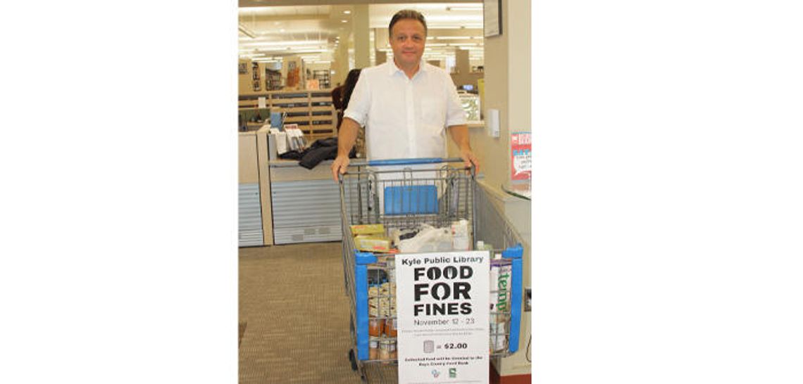 Library fines to be dismissed with food donations