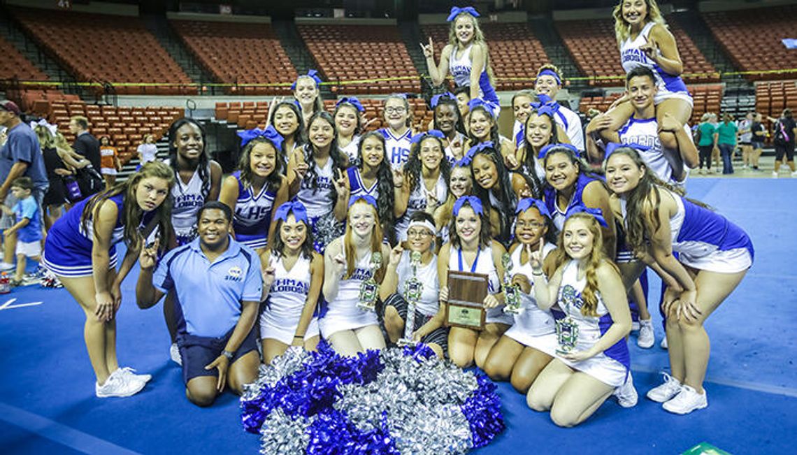 Lobo Cheer rolls at UCA summer camp