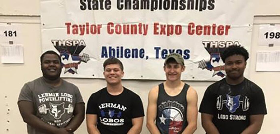 Lobo powerlifting excels at state
