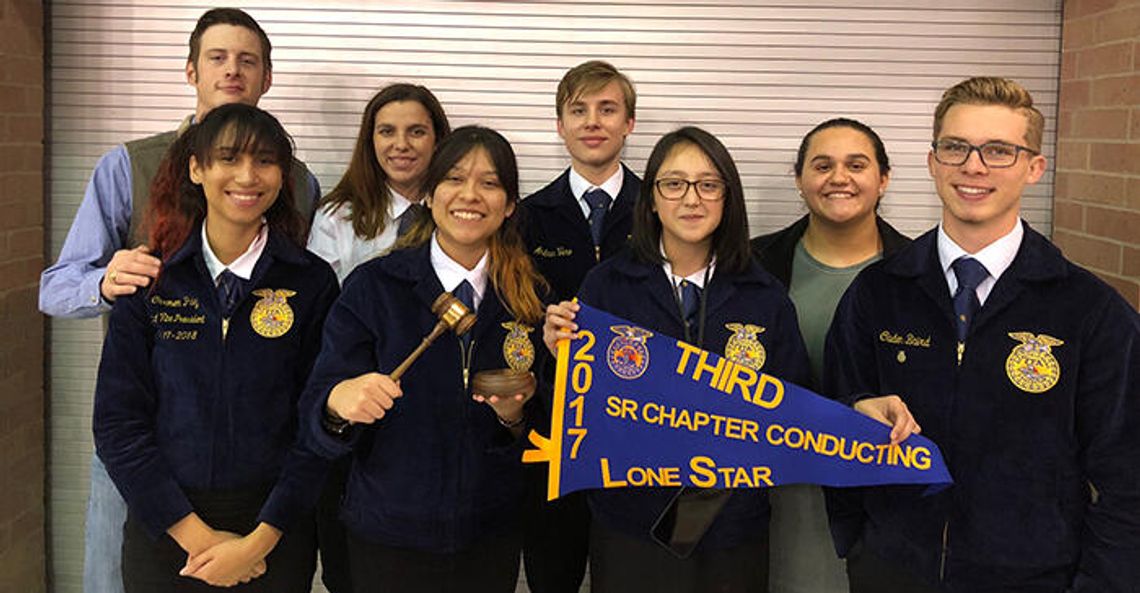 Lobos earn several honors at district FFA contest