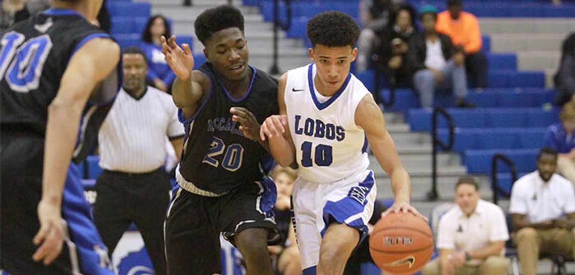 Lobos knock out Knights 54-44
