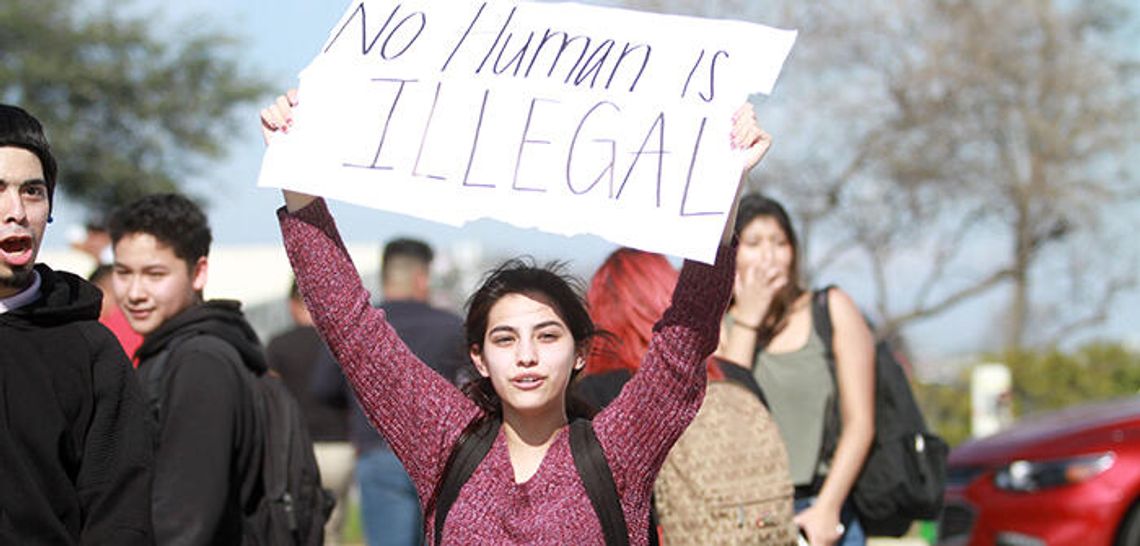 Lobos walk out in support of immigrant families