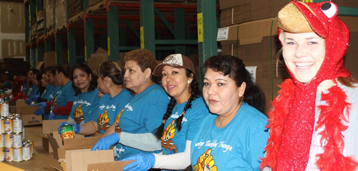 Local food bank makes a place at the table for those in need