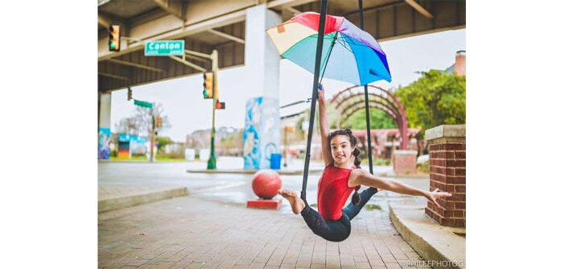 Local girl reaching for new heights as aerialist