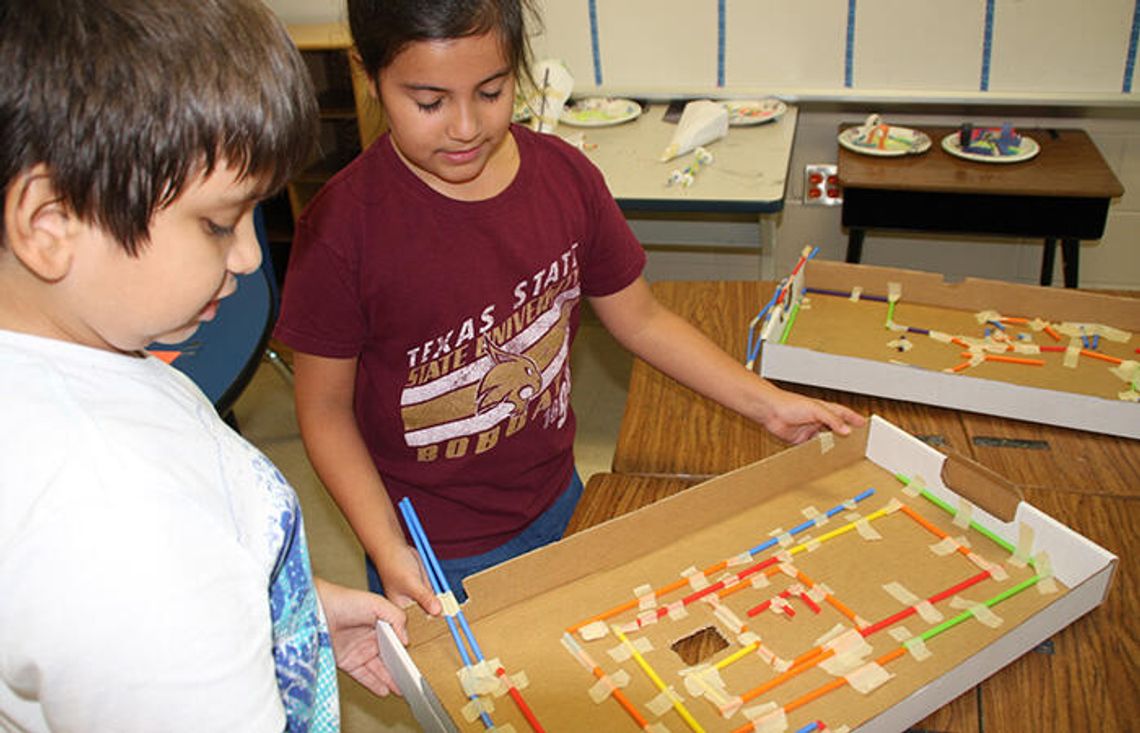 Local kids experiment at Maker Space Junior Summer Camp