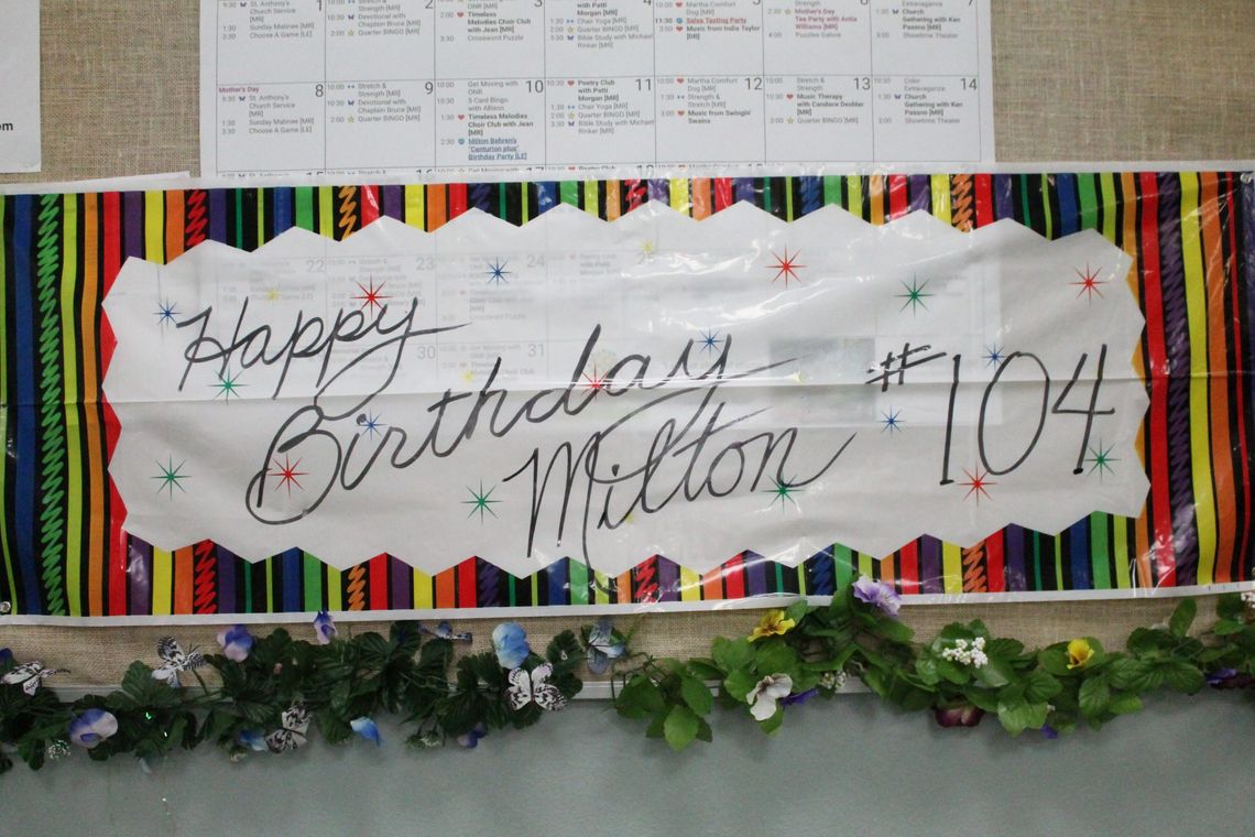 Local living legend: WWII veteran celebrates 104th birthday