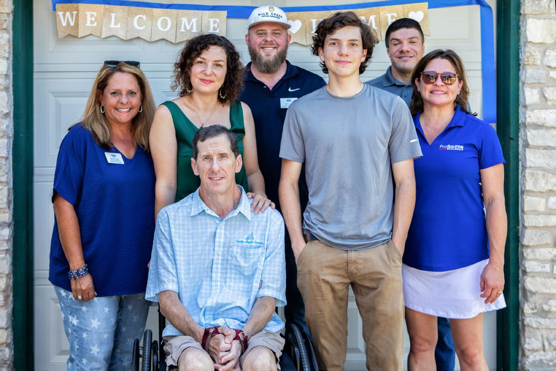Local paralyzed Buda resident receives a home remodel from Austin National Association of the Remodeling Industry at no cost Local paralyzed Buda resident receives a home remodel from Austin National Association of the Remodeling Industry at no cost