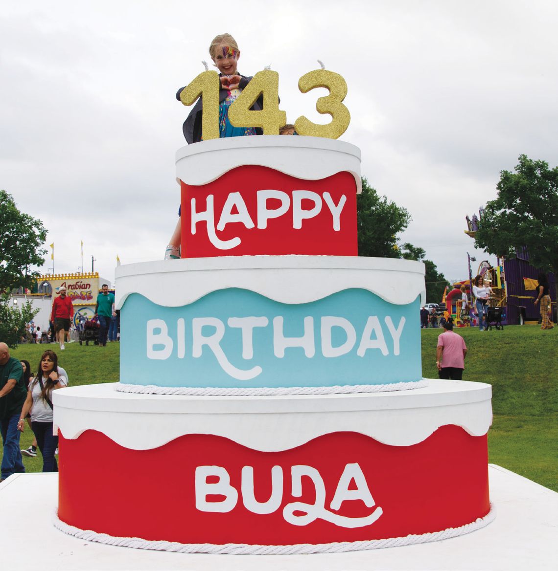 Locals celebrate Buda's 143rd birthday