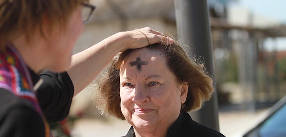 Locals observe Ash Wednesday on Mercer