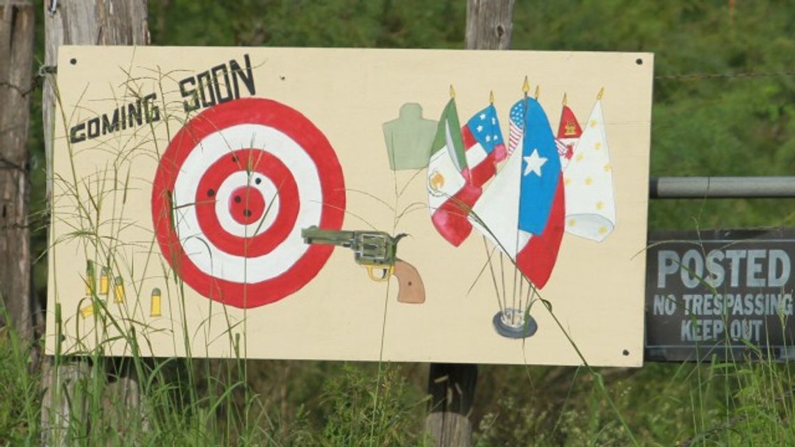 Locals put target on gun pit