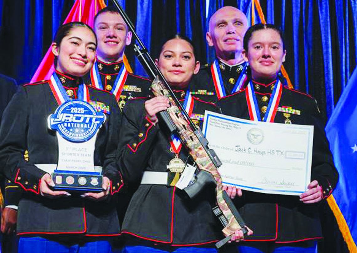 Jack C. Hays High School marksmanship team named national champions, molds local youth