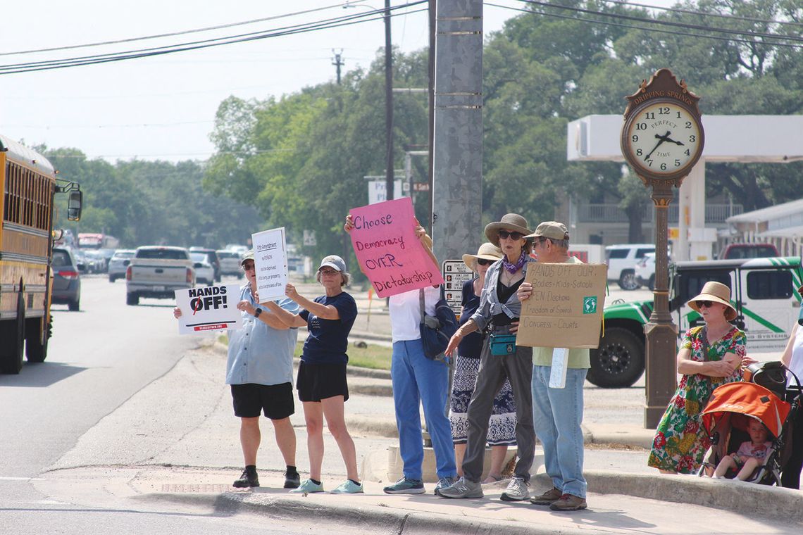 May Day Protest held in Dripping Springs
